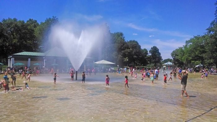 Boston Summer Frog Pond Spray Pool | Boston Common