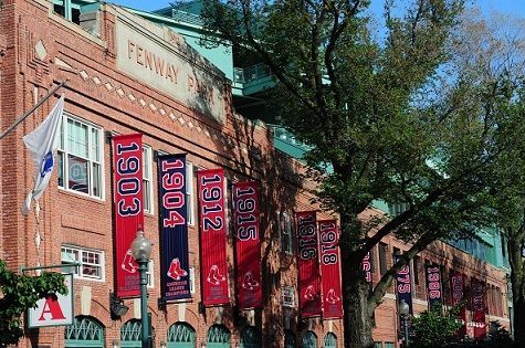 Fenway Park Boston Red Sox Banner Wall